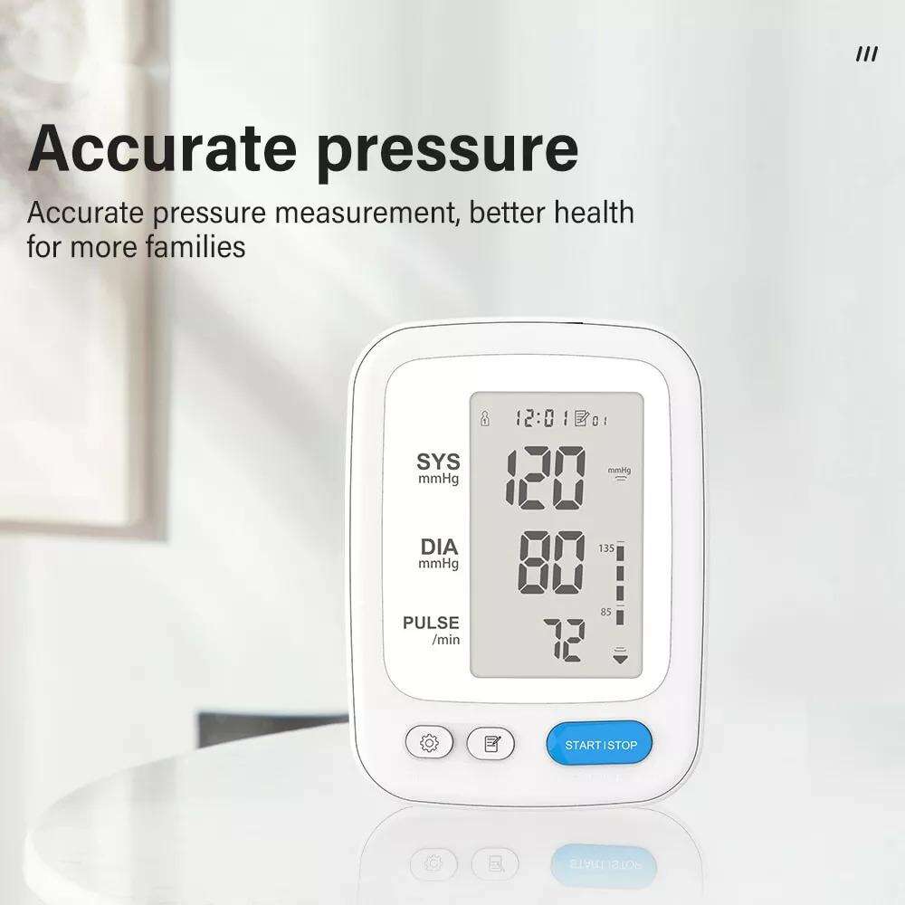 Customization Portable Led Display Auto Machine Digital Professional Blood Pressure Monitors Meters For Home Use manufacture