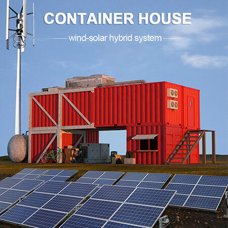 Generates Electricity for Container Houses