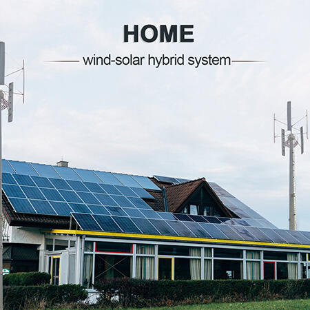 Wind Solar Hybrid System for home