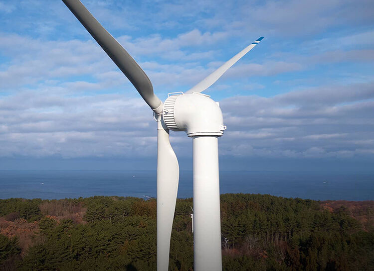 pitch controlled horizontal axis wind turbine 150kw-2