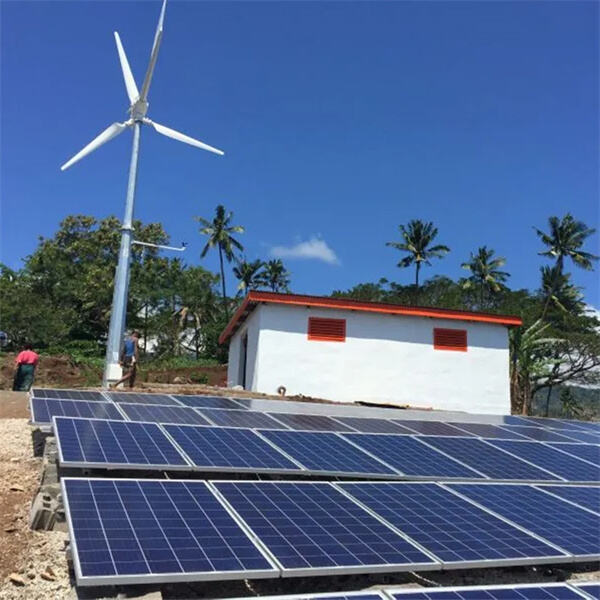 The growth and development of wind and solar systems.