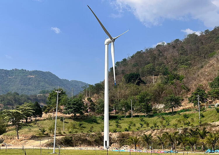 pitch controlled horizontal axis wind turbine 150kw-3