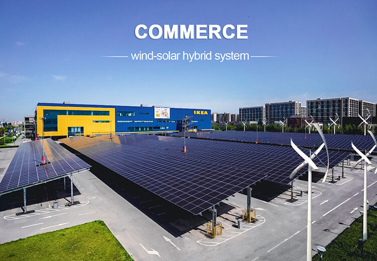 20KW Wind Solar Hybrid Power System for Commercial Use manufacture