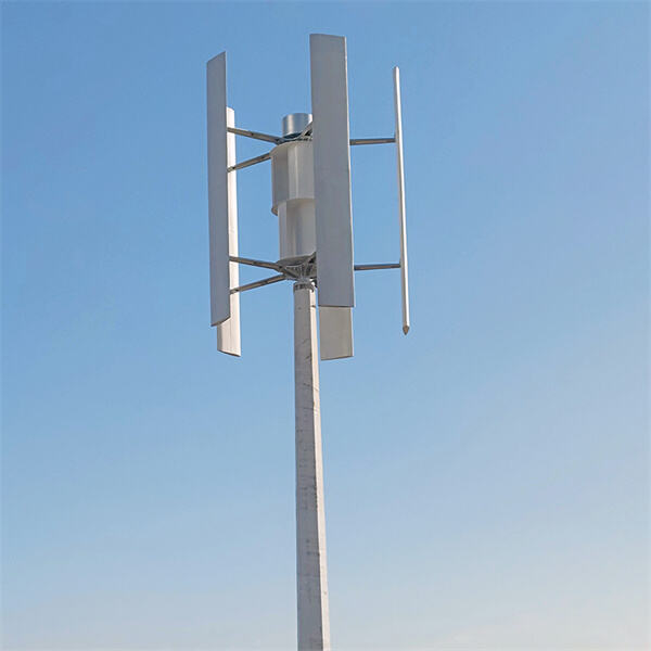 Eco-friendly power generation with a 10kw vertical wind turbine