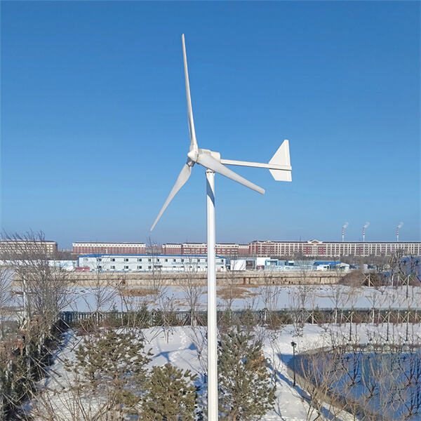 Powering homes and businesses with a 2kW wind turbine