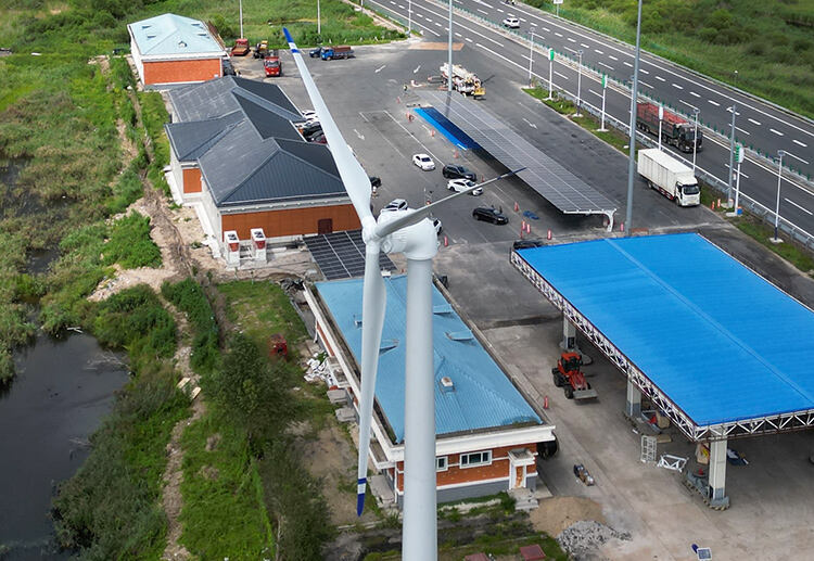 pitch controlled horizontal axis wind turbine 150kw-7