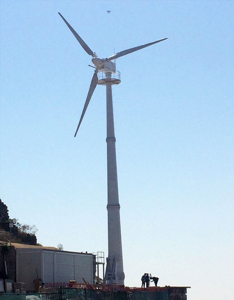 real power horizontal pitch control wind turbine 30kw-5