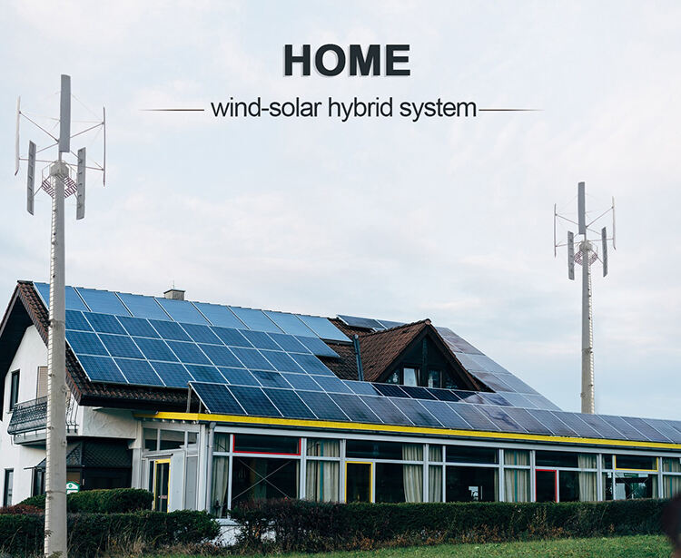 6KW Off-Grid Solar Wind Hybrid Energy System for Home manufacture
