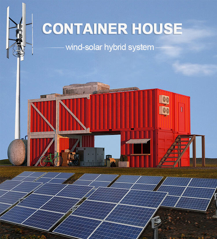 10KW Wind Solar Hybrid System for Container House details