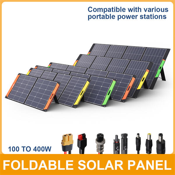 The benefits of using portable foldable solar panels.