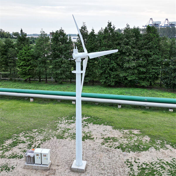 The efficiency of horizontal wind turbines