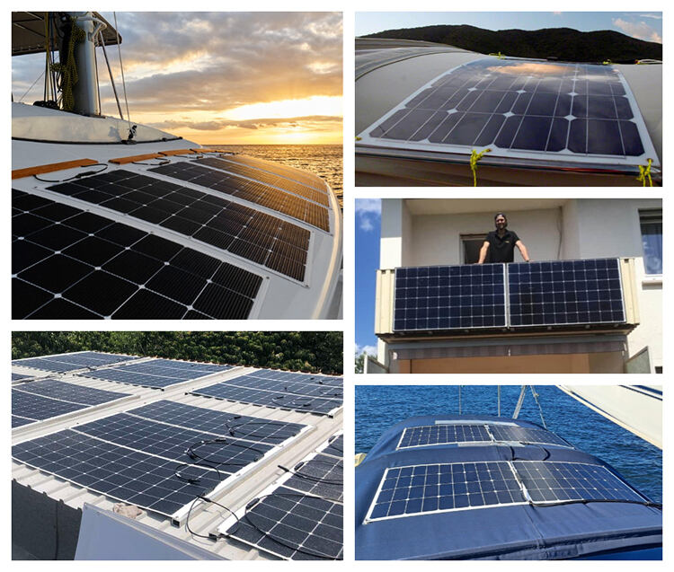 1000W Monocrystalline Flexible Balcony Solar Panel Kit factory