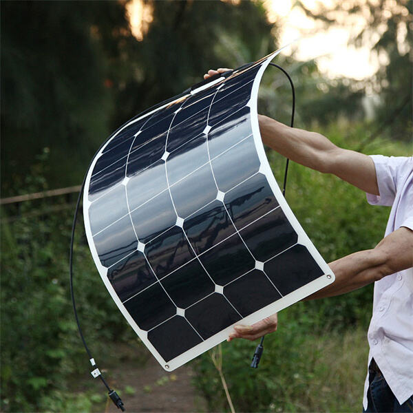 Ga groen met een 200w flexibel zonnepaneel