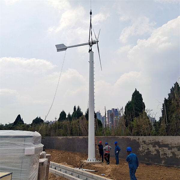 The efficiency of the 3kw wind generator