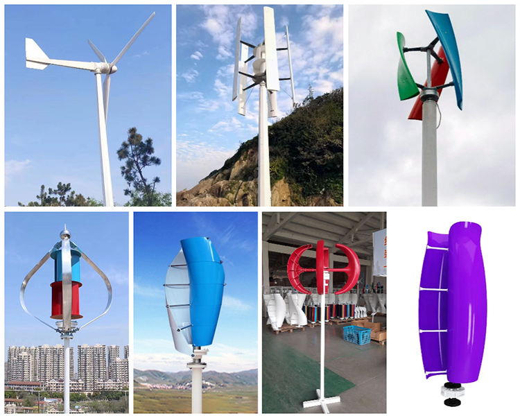 1KW Wind Turbine Windmill Generator System with Controller manufacture