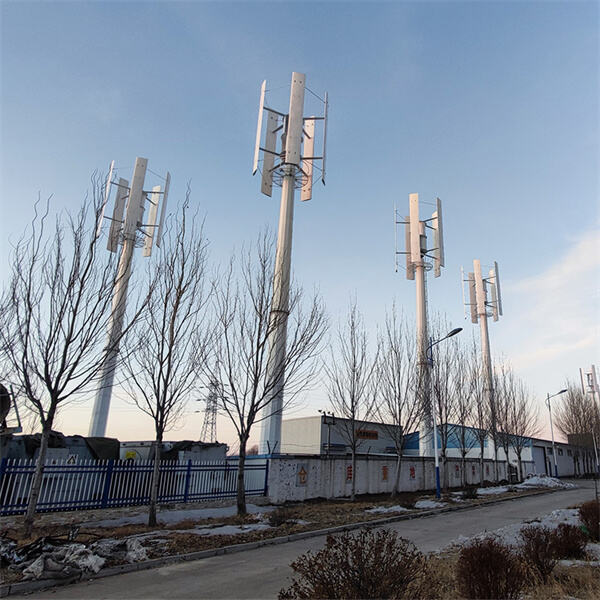 Harnessing wind power with vertical axis turbines