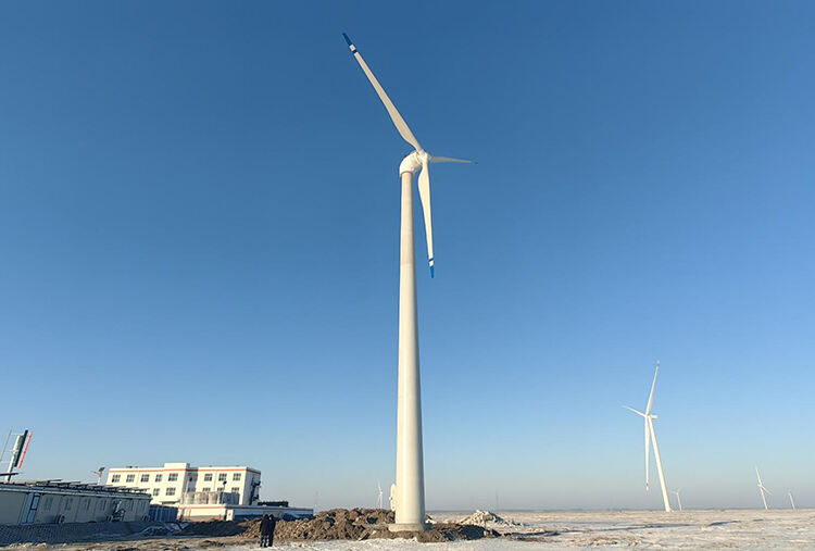 pitch controlled horizontal axis wind turbine 150kw-6