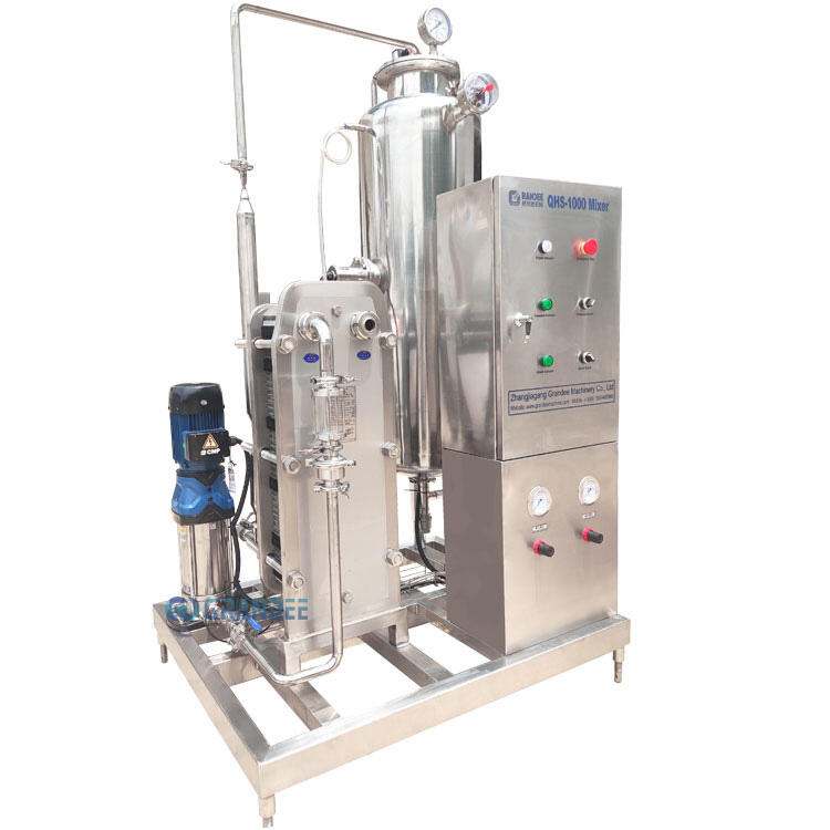 product automatic carbonator co2 soft beverage mixer carbonated drink mixing machine-67