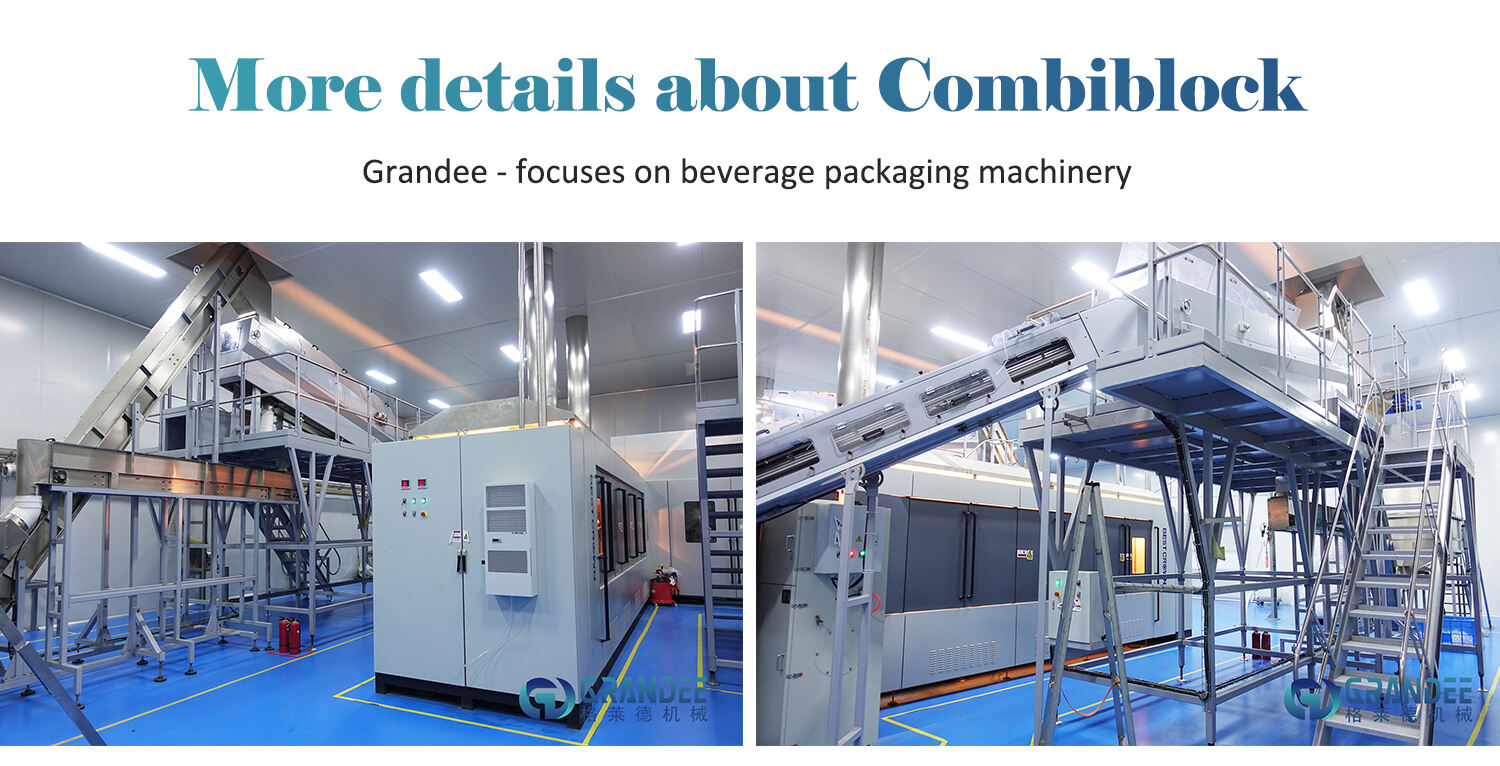 Complete automatic 24000BPH carbonated drink combiblock blowing filling capping machine manufacture