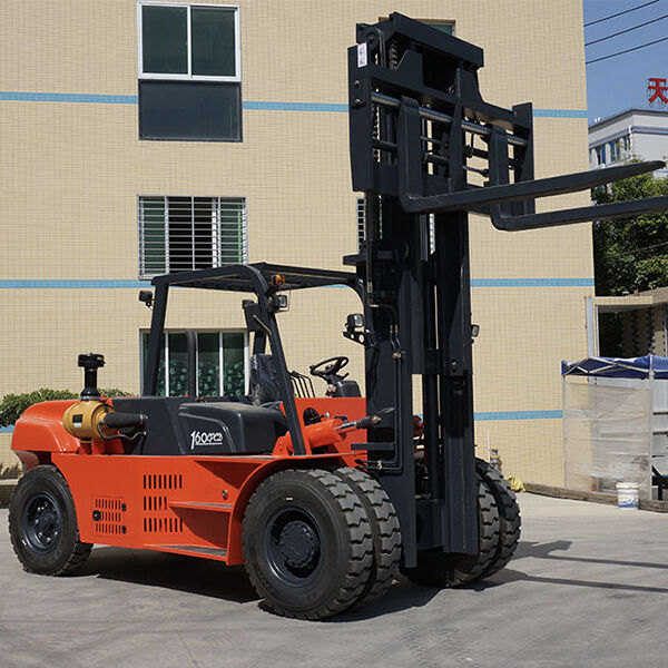 Security With Diesel Engine Forklift