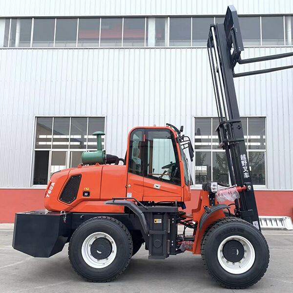 Use Of Small All-terrain Forklifts