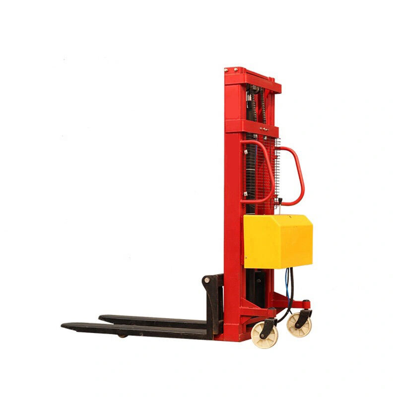Plug-in Semi-electric Pallet Stacker