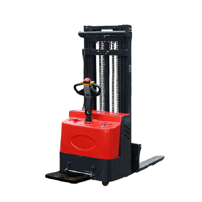 Full Electric Stand Driving Stacker