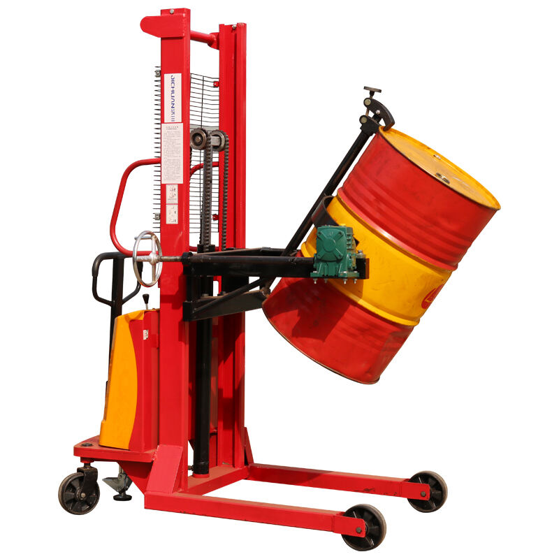 Electric Oil Drum Stacker
