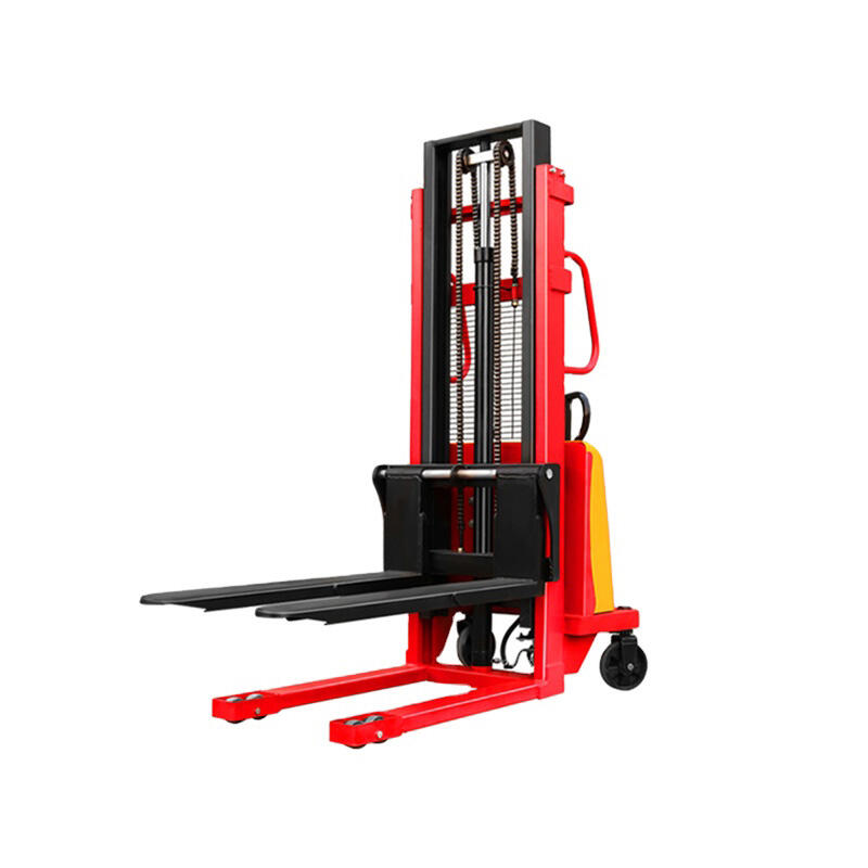 Charging Semi-electric Pallet Stacker