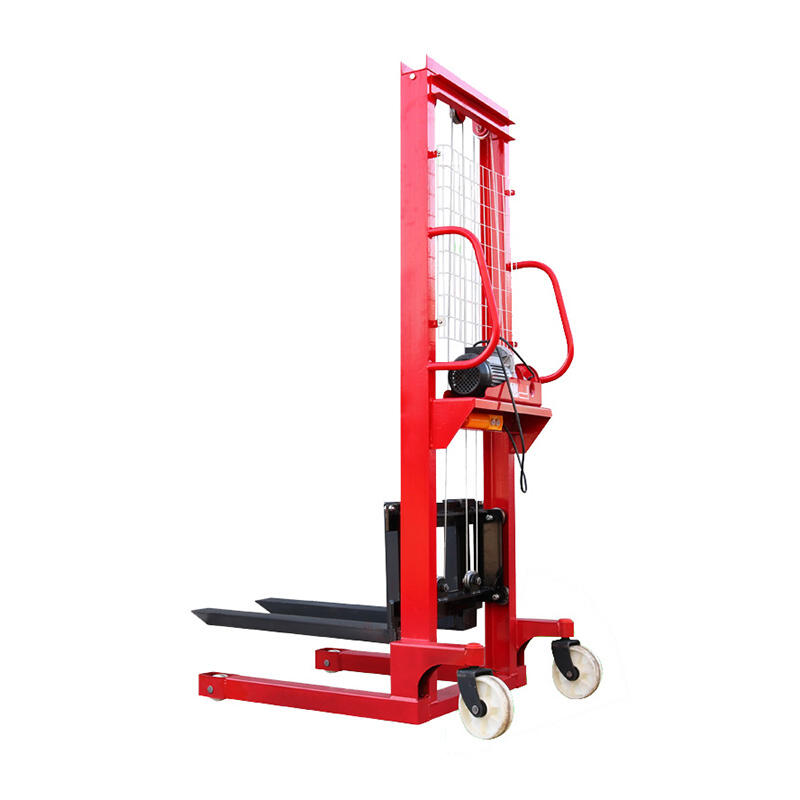 Electric Wire Rope Pallet Stacker
