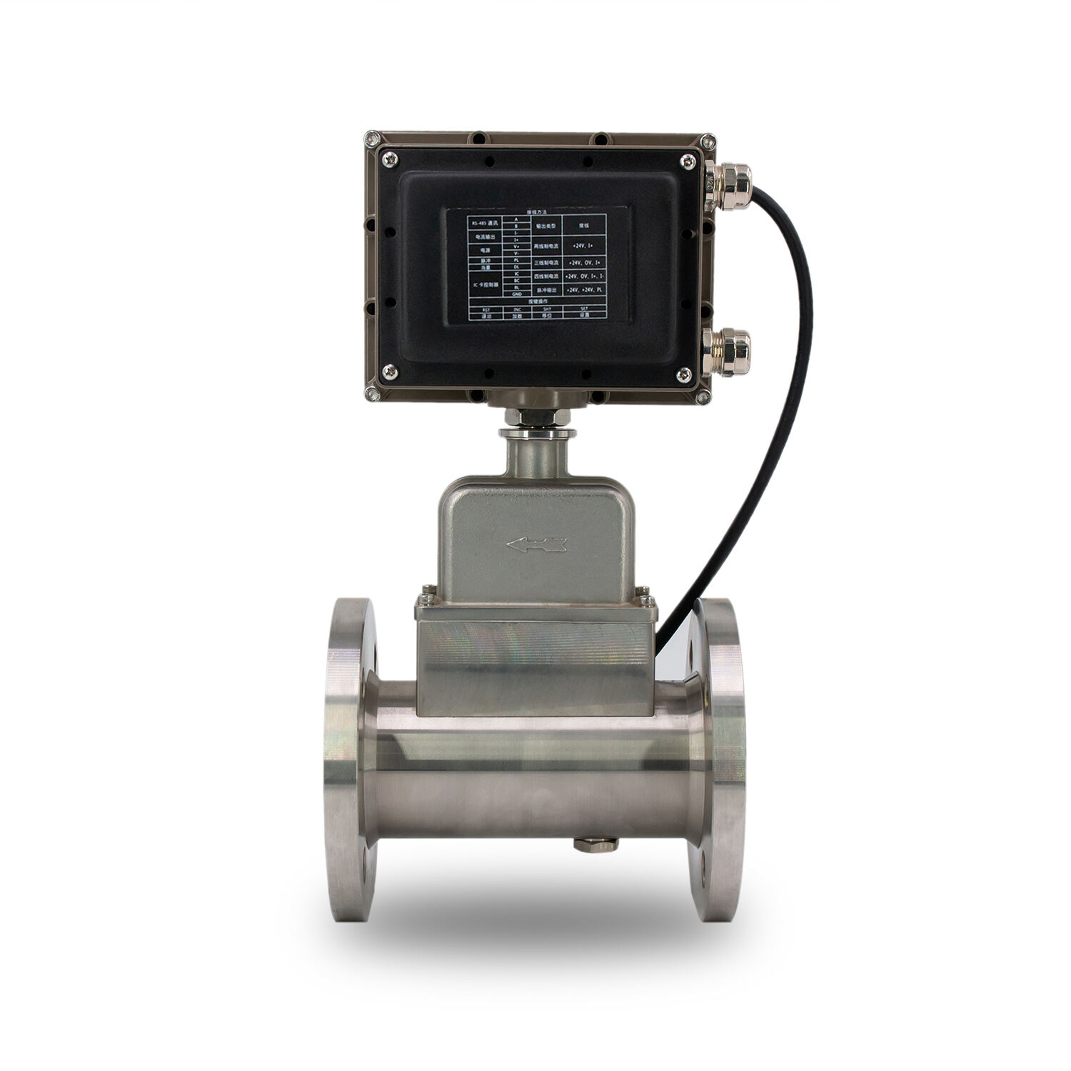 Gas turbine flow meter with RS485 Communicate LPG Gas Flow Stainless Steel Industrial Turbine Gas Air Flow meter manufacture