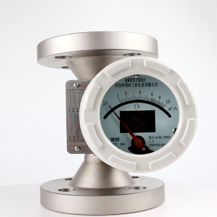 Dual-line Display 2 inch rotor Liquid Gas Mechanical Indicator Flow Meter Air Rotameter Flowmeter Metal Tube Float Flow Meter supplier