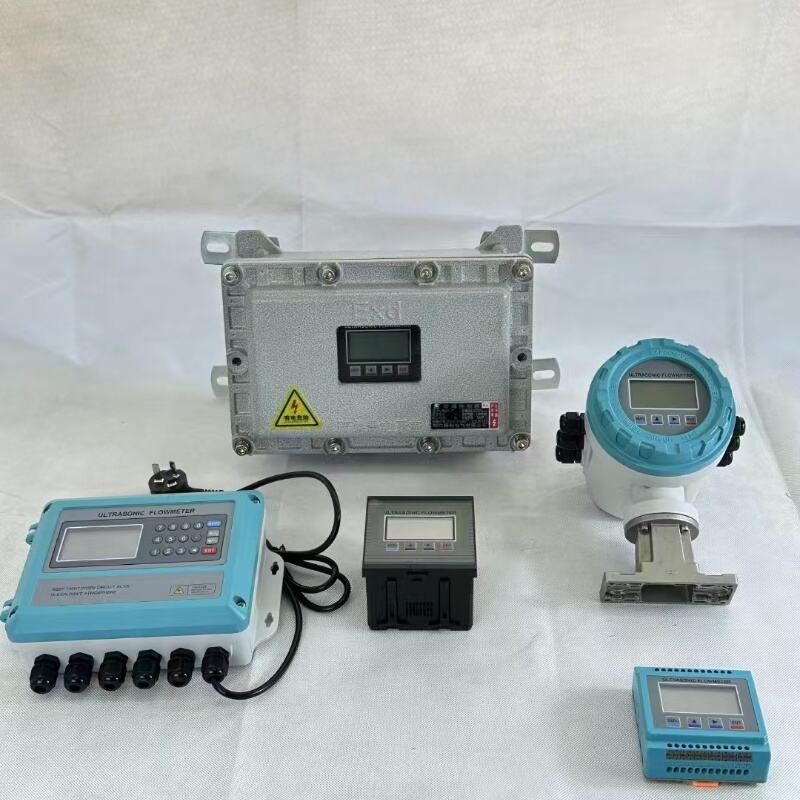 product multi channel ultrasonic flow meter wall mounting bracket ultrasonic flow sensor meter flowmeter662-10