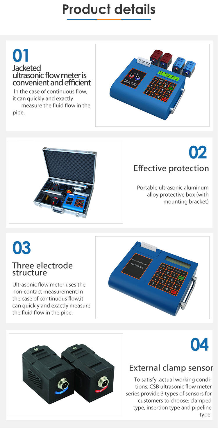 Wall mounted Ultrasonic Heat Flow Meter Modbus Oil Liquid Ultrasonic Water Flow Meter Wifi Battery Powered Ultrasonic Flowmeters supplier