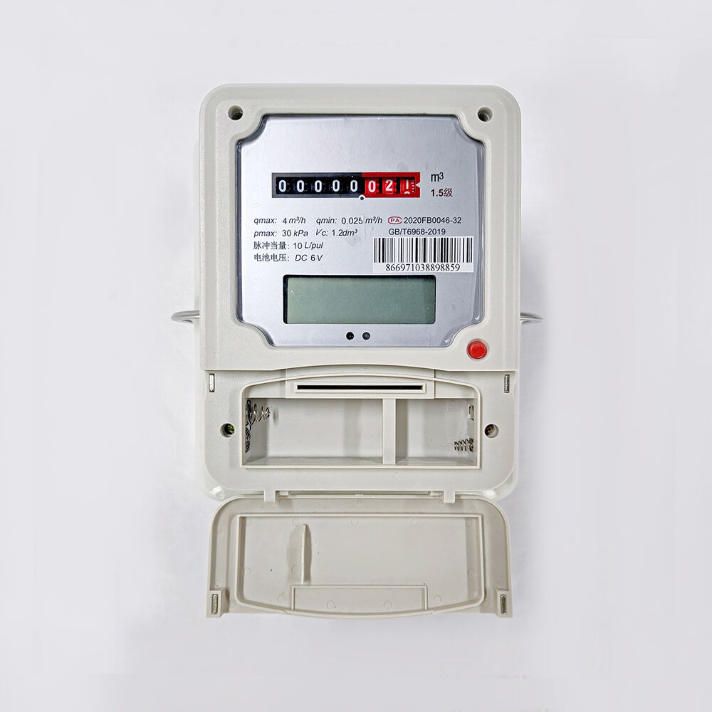 lpg gas natural gas G4 Gas Meter With RS485 manufacture