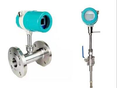 Why can gas mass flow meters measure a wide range?