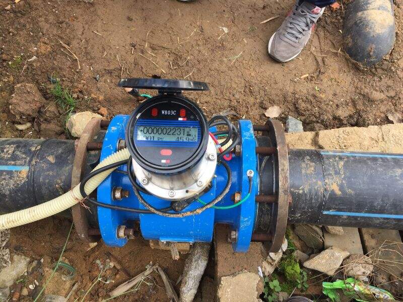 Sludge Electromagnetic Flowmeter Ip68 Waterproof Rs485 Flowmeter Integrated split DN15-3000 4-20MA pulse output flowmeter manufacture