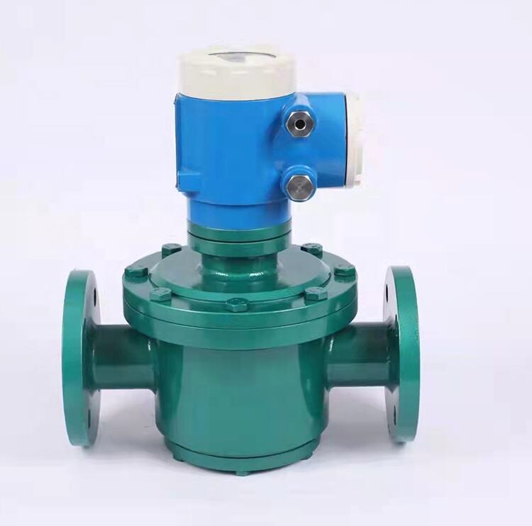 Oval gear flow meter with 485 modbus for small flow rate liquid flowmeter 304SUS body positive displacement fuel flow meter manufacture