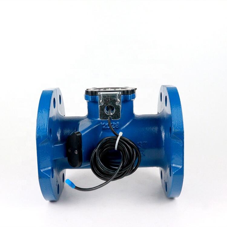 3'' battery powered two-channel ultrasonic water meter with MBUS MODBUS communication smart water meter flowmeter factory