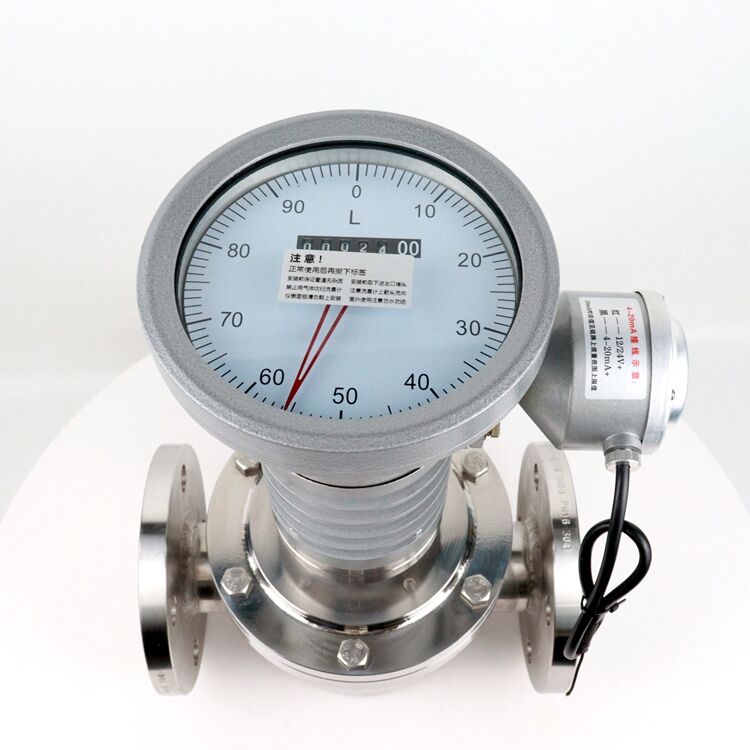 1/2'' 304SS oval gear flow meter for chemical liquid micro flowmeter bio oil positive displacement digital rs485 flow meter details