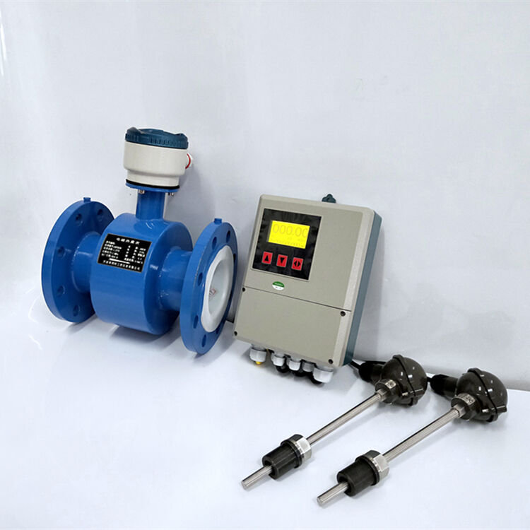 RS485 Liquid Electromagnetic Flowmeter Ip68 Waterproof Flowmeter Integrated split Type DN15-3000 4-20MA pulse output flowmeter details