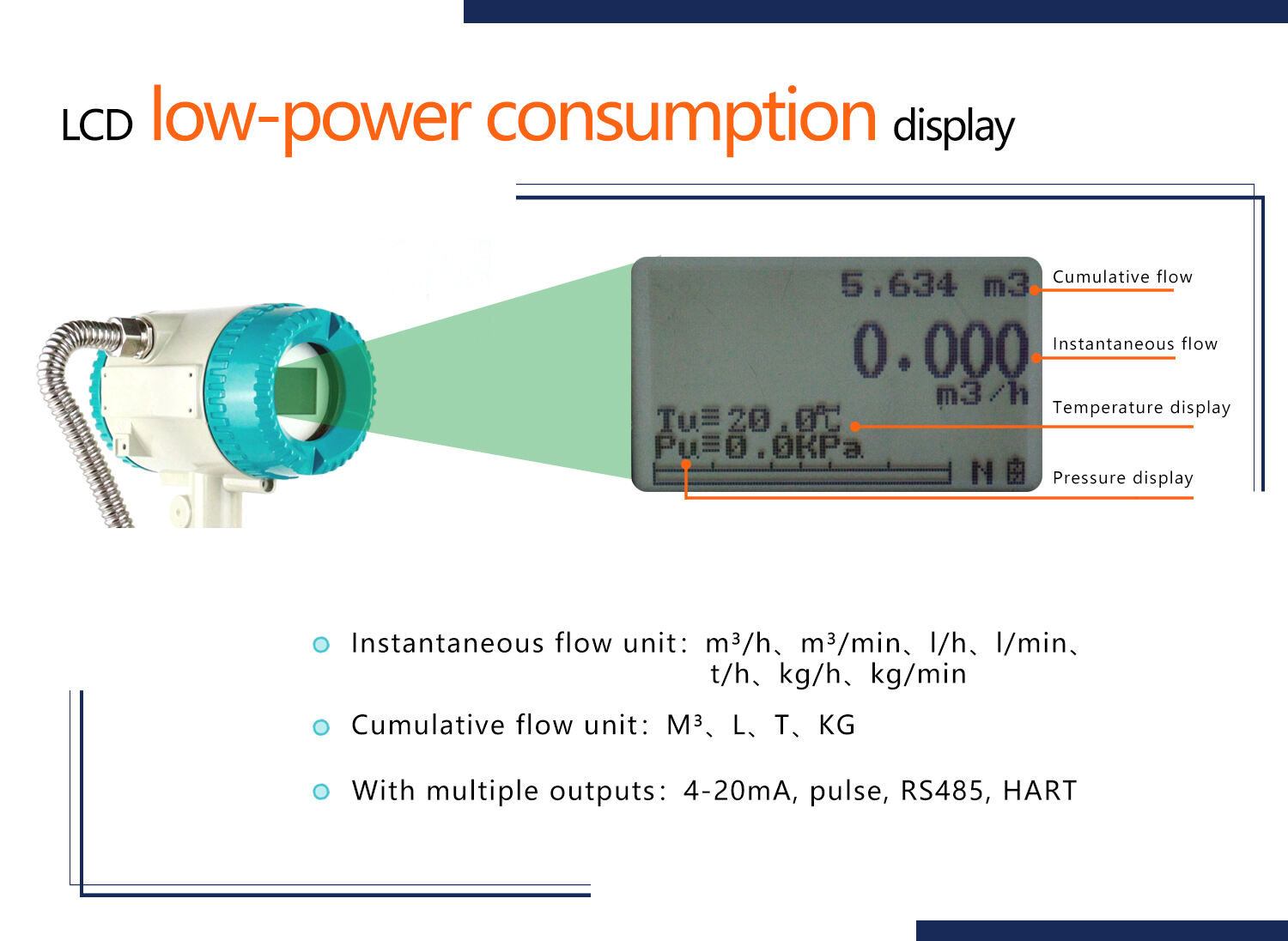 Plug-in Pulse Vortex Flow Meter Gvf100 Battery Power Supply Vortex Flow Meter Gvf100 4-20ma Rs485 Vortex Gas Flow Meter supplier