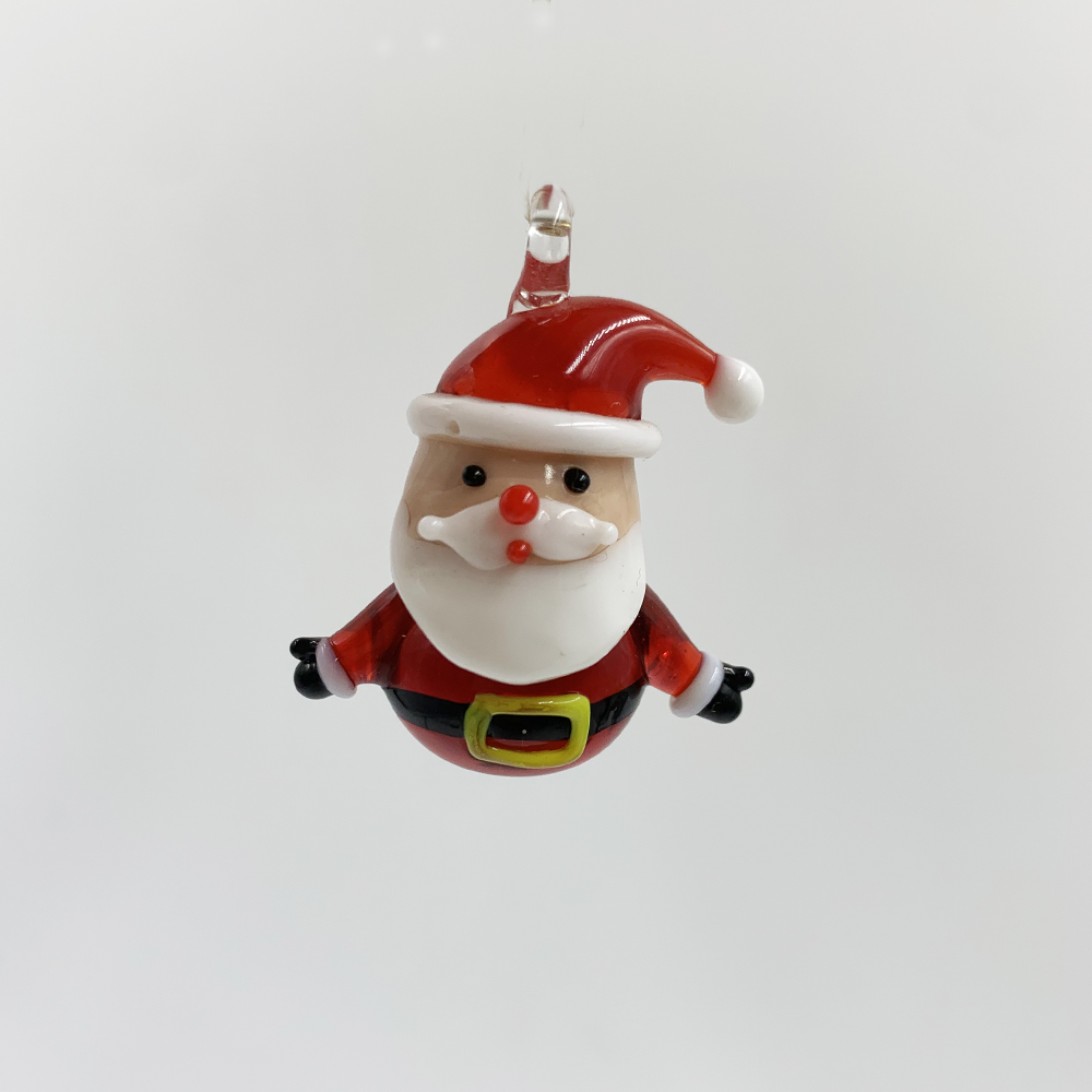 2023 New Arrival Handmade Hanging Murano Christmas Lampwork Glass Figurine Ornament details