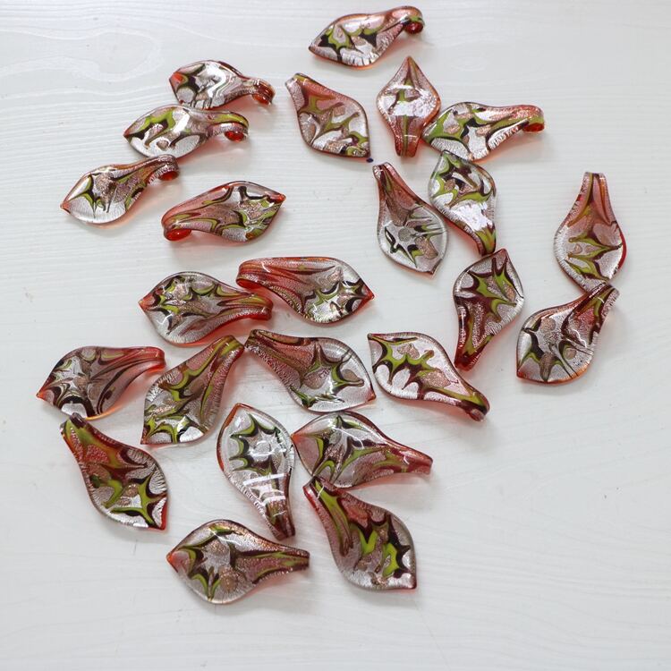 Jewelry Making Mixed Designs Murano Lampwork Glass Necklace Pendant supplier