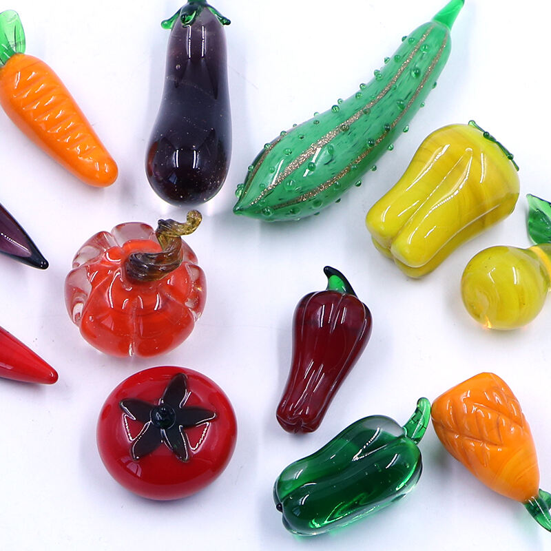 Handmade Murano Glass Fruit Vegetable Decoration details