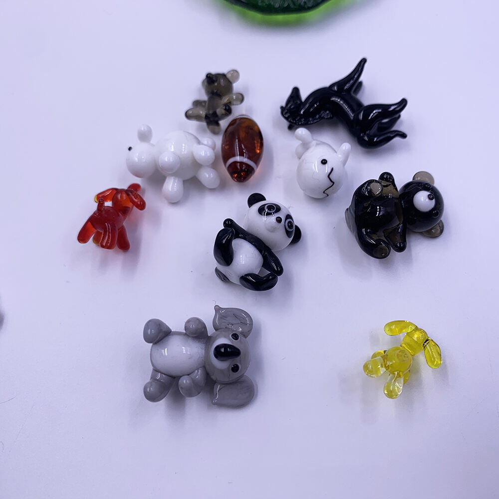 New fashion DIY bracelet 20mm animal cow murano Lampwork glass beads manufacture