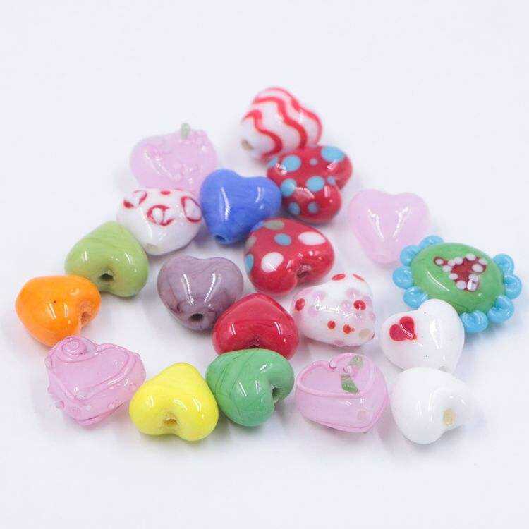 New fashion DIY bracelet 20mm animal cow murano Lampwork glass beads manufacture