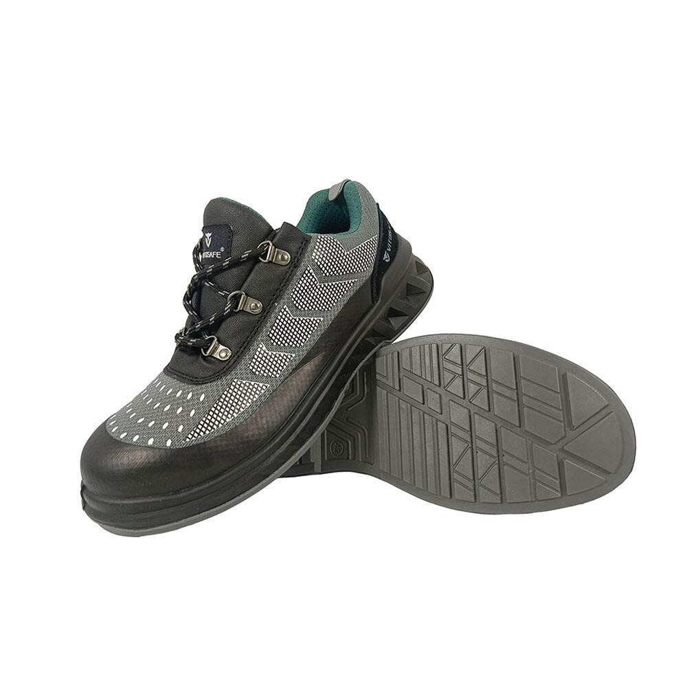 New Design Breathable Comfortable Low-cut Anti-puncture Steel Plate Steel Toe Work Shoes details