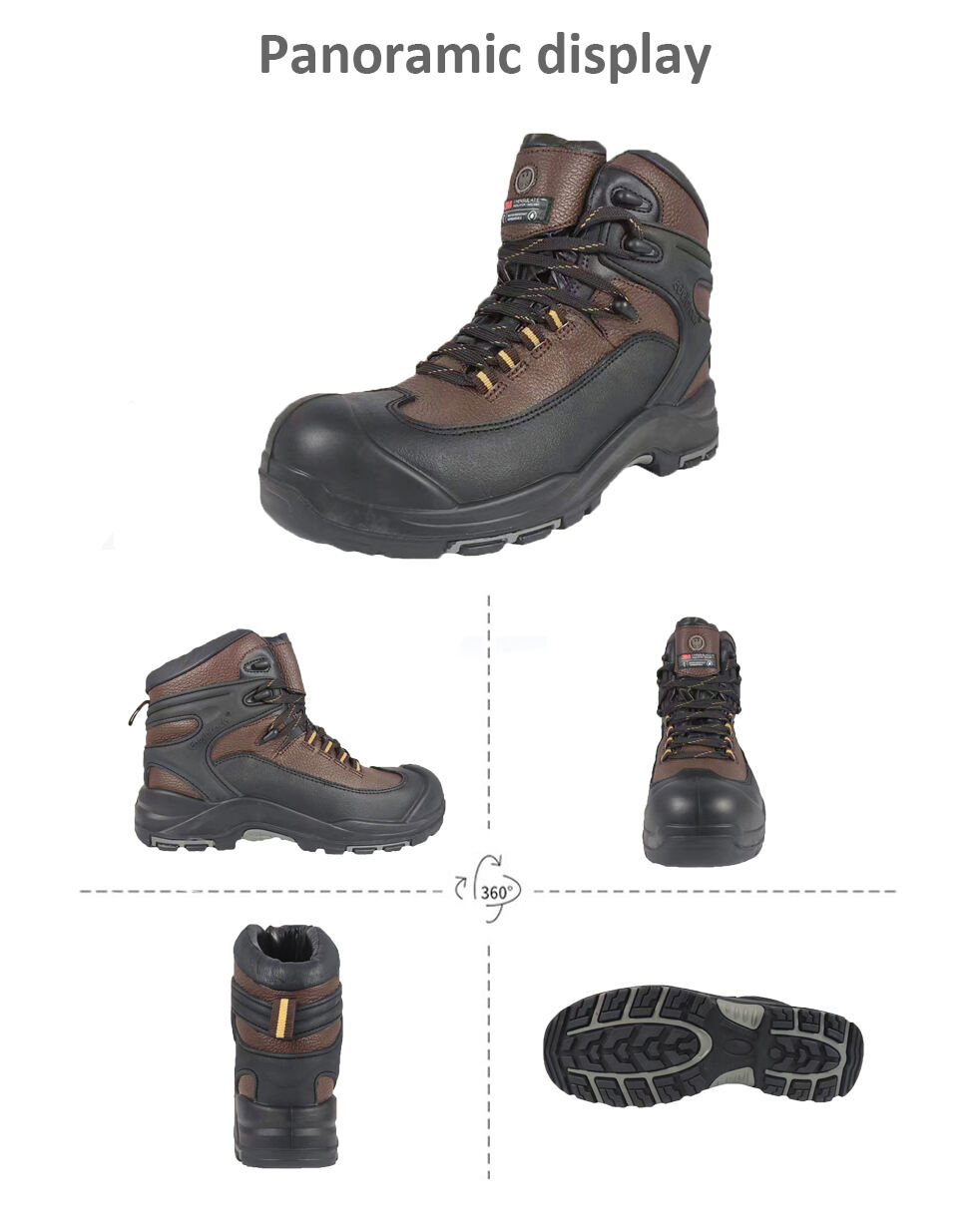 VITOSAFE New Design Industrial Protective Footwear Men Safety Shoes/Boots Zapatos de Seguridad factory