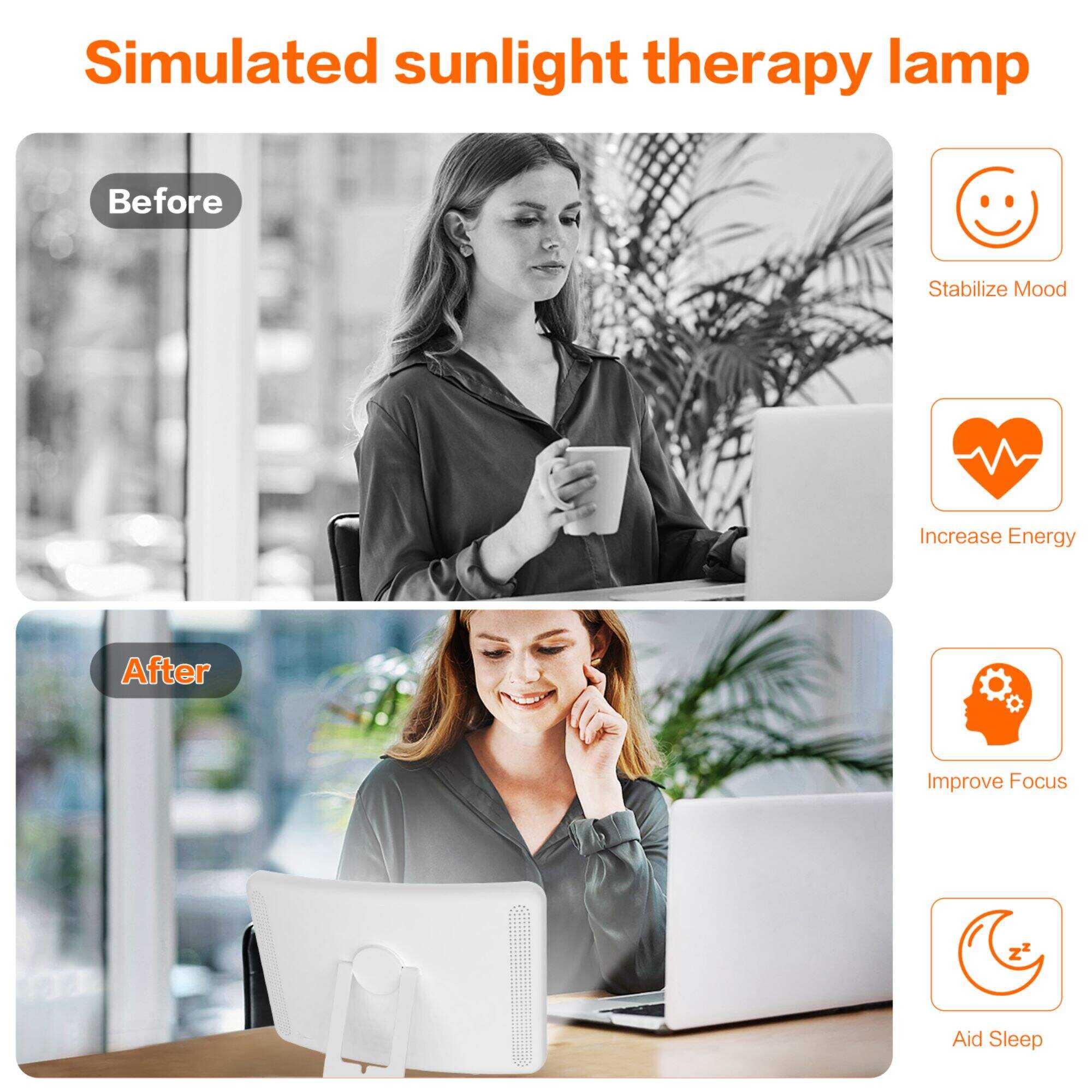 sad light therapy lamp